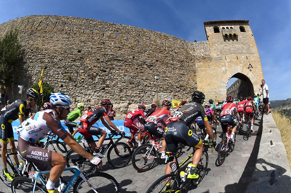 El Pelotón en la Vuelta 2016. Unipublic/Graham Watson