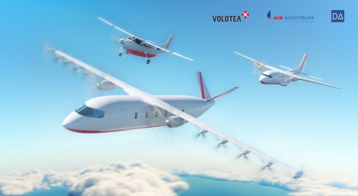 El primer avión 100% eléctrico de Volotea, Air Nostrum y Dante llegará en 2024
