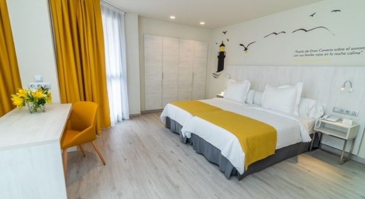 Habitación de un hotel de Hotusa en Gran Canaria. Foto de hotusa.com