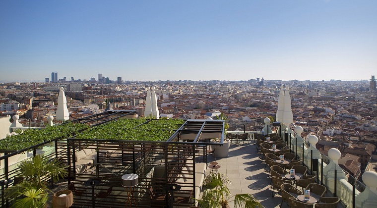 terraza roof 360 riu plaza espana