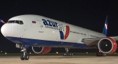 Un avión de Azur Air, aerolínea de Anex Tour, a su llegada a República Dominicana