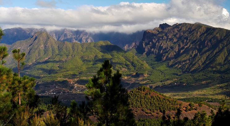 Vista de la Caldera de Taburiente (La Palma) | Foto: Michael Apel