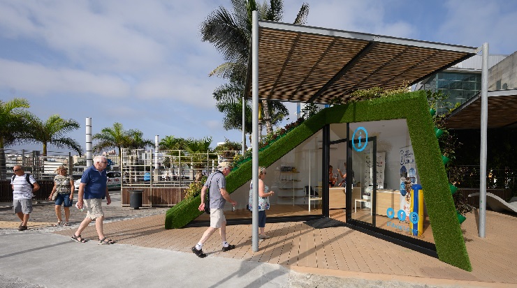 Punto de Información del Muelle de Cruceros (Puerto de Las Palmas, Gran Canaria)