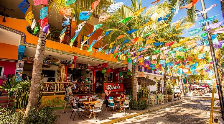 El pueblo mágico de Sayulita, en Riviera Nayarit El pueblo mágico de Sayulita, en Riviera Nayarit