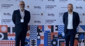 Moisés Jorge, gerente de Turismo de A Coruña (izquierda), y Miguel Sanz, director general de Turespaña (derecha) | Foto: Turismo de A Coruña