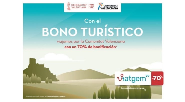 Bono turístico Comunidad Valenciana. Foto: bonoviatgecv.gva.es