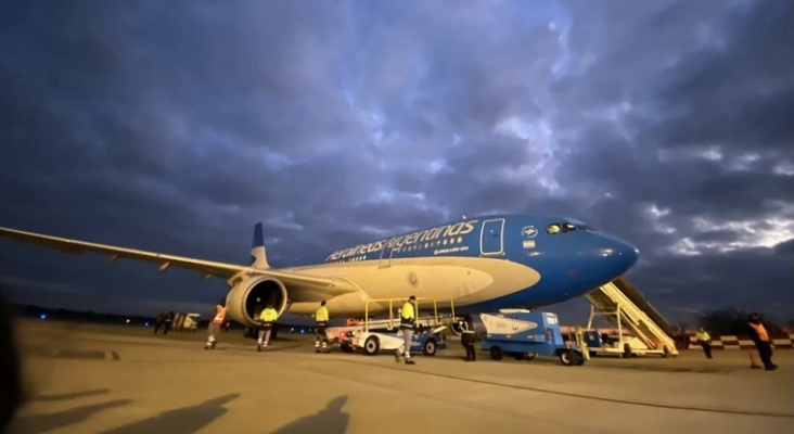 El personal de Aerolíneas Argentinas también se ve afectado por la ola de contagios | Foto: Aerolíneas Argentinas