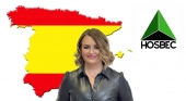 “Un ‘Bono España’ sería una gran iniciativa para la temporada otoño invierno”. Logo de HOSBEC & Nuria Montes.