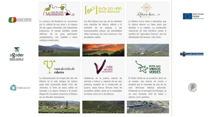 Rutas del Vino de Galicia. Foto propiedad de AGADER