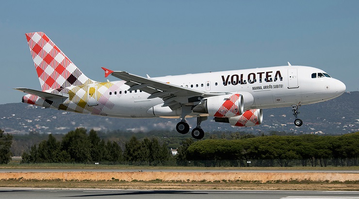 Airbus de Volotea despegando | Foto: Wikimedia Commons (CC BY-SA 3.0)