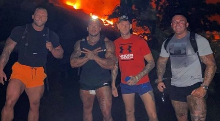La prensa internacional se hace eco del polémico turismo volcánico en La Palma. Foto vía Instagram (@zack and pack)