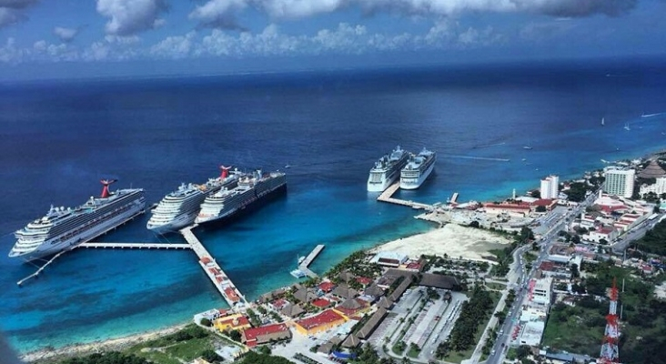 Cozumel (México) recupera el 100% de las compañías de cruceros que atracaban antes de la pandemia | Foto: Sedetur