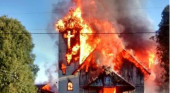 Iglesia víctima de un atentado incendiario, en este caso, en la región chilena de La Araucanía | Foto: Agenzia Fides (CC BY-SA 4.0)