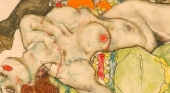 Amantes Fememninas de Egon Schiele (Museo Albertina de Viena) | Foto: Google Art Project