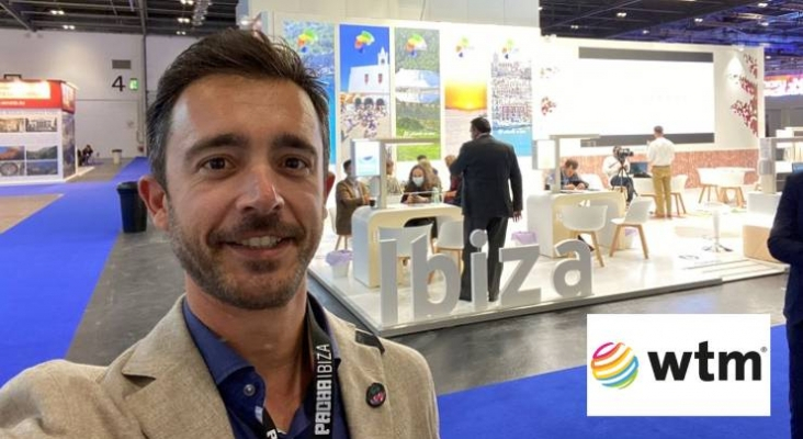 Ignacio Gómez Escolar, director de Ventas de Global Hospitality & MICE de Grupo Pachá, en WTM 2021