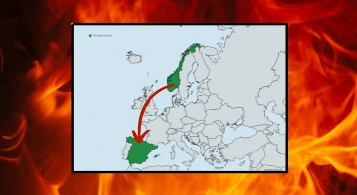 Crece entre los noruegos la “fiebre” por los viajes a España