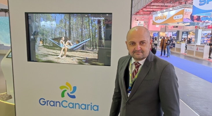 Carlos Álamo, consejero de Turismo de Gran Canaria