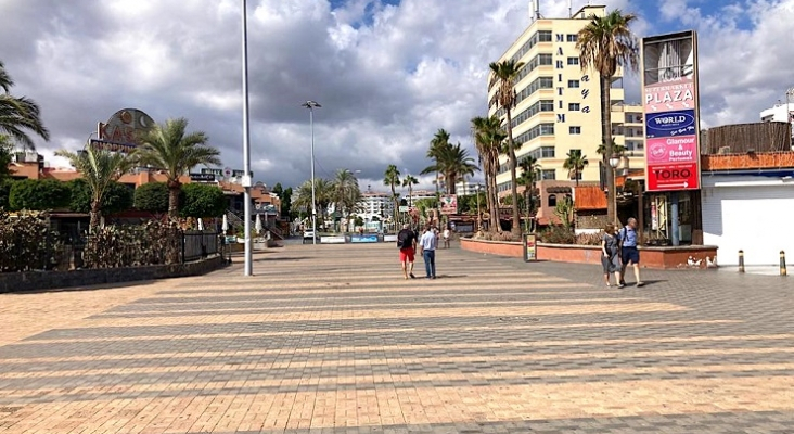 Zona Plaza de Maspalomas Playa del Inglés