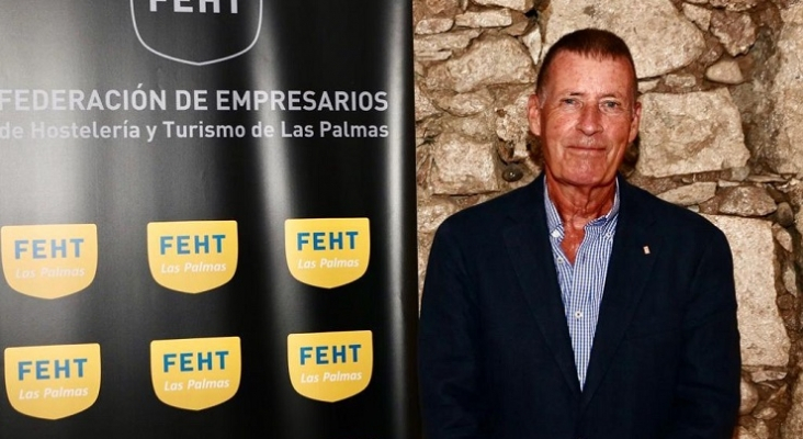 Tom Smulders presidente de la Comisión de Turismo y Seguridad de la Federación de Empresarios de Hostelería y Turismo de Las Palmas FEHT