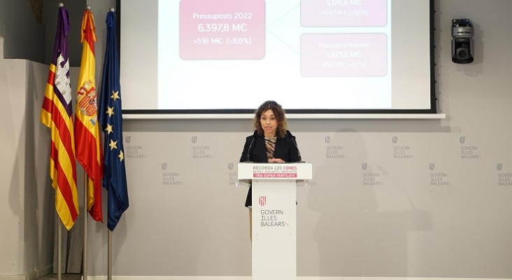 Polémica en Baleares: la ‘ecotasa’ no se invierte en proyectos para el Turismo | En la imagen, Rosario Sánchez, consejera de Hacienda y Relaciones Exteriores de Baleares
