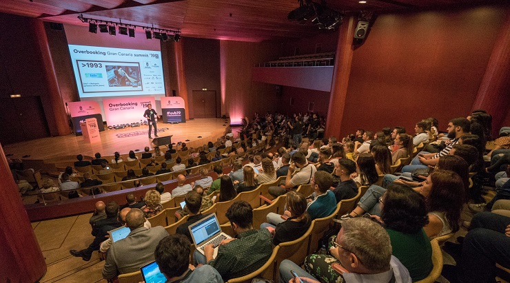 Vista de la presentación del evento