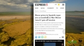 Montaje a partir de foto de ANSE y WWF y captura del diario británico Express