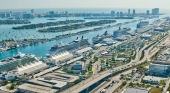 El Puerto de Miami (PortMiami), en Estados Unidos, donde MSC Group construirá su nueva terminal