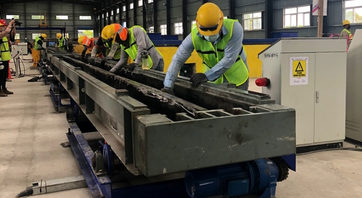 El Tren Maya acumula cinco meses de retrasos en su construcción | Foto: Tren Maya vía Twitter