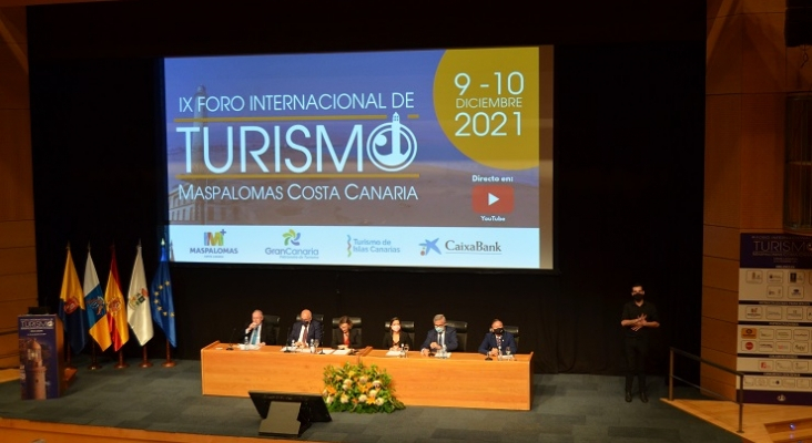 Conectividad aérea y digitalización marcan la primera jornada del Foro de Turismo Maspalomas