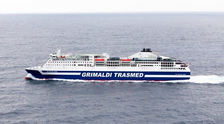 Buque de la naviera Trasmed GLE (Grupo Grimaldi) | Foto: Grimaldi Lines