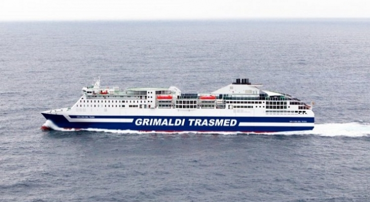 Buque de la naviera Trasmed GLE (Grupo Grimaldi) | Foto: Grimaldi Lines