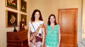 Catalina Cladera, presidenta del Consell de Mallorca (izda.) y Francina Armengol, presidenta del Govern de Baleares (dcha.)