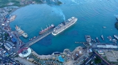 Vista aérea de Taíno Bay, en la Bahía de Puerto Plata (República Dominicana)