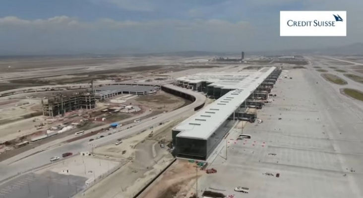 Obras | Foto propiedad del Aeropuerto Internacional Felipe Ángeles. Credit Suisse (CC BY SA 3.0)