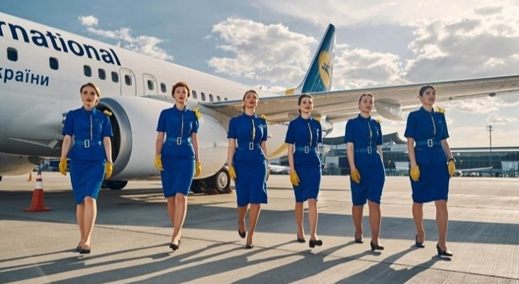 Tripulación de Ukraine International Airlines