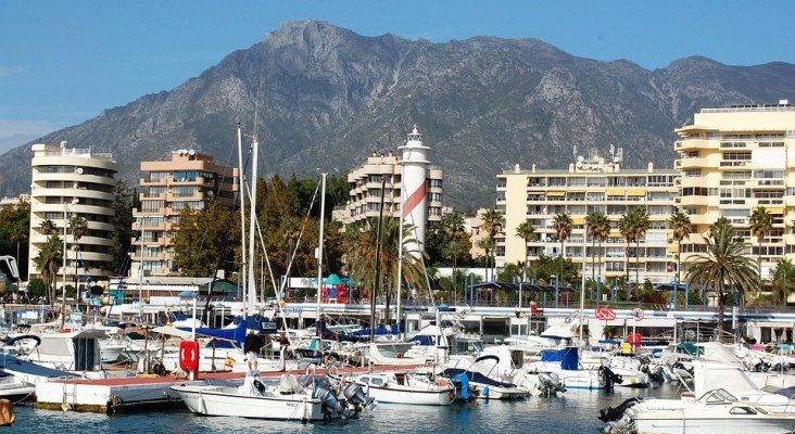 Puerto deportivo en Marbella