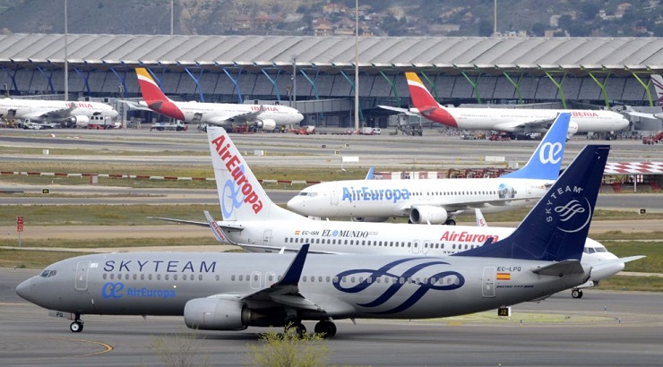 Aviones de Air Europa e Iberia | Foto: Globalia