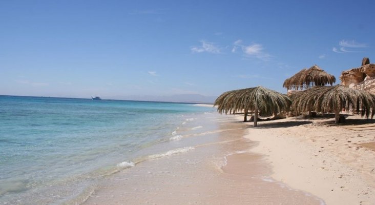 Playa en Hurgada, Egipto
