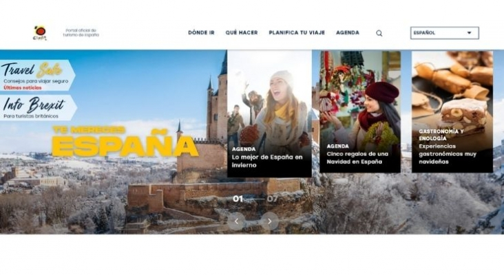 Portal oficial de turismo de España.  Spain.info