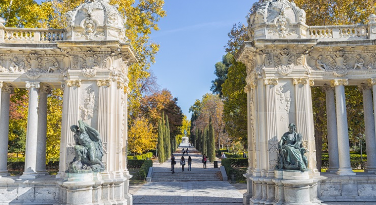 Parque del Retiro en Madrid