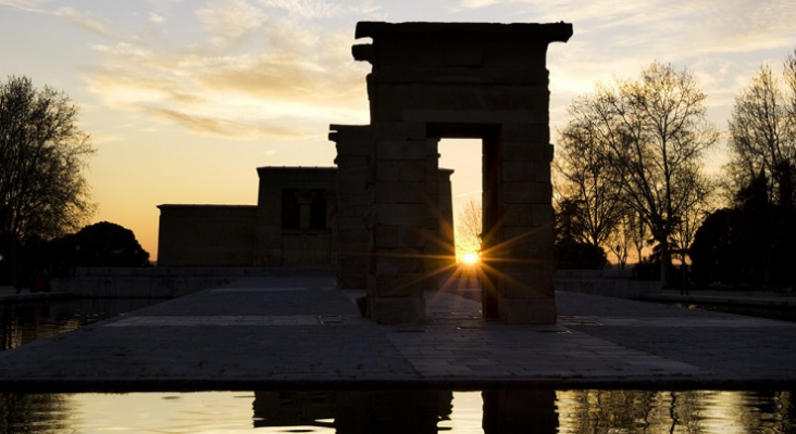 Templo de Debod, en Madrid