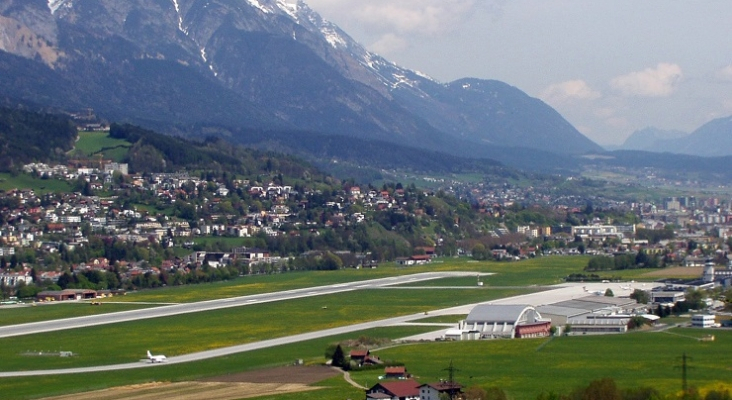 Vista del Aeropuerto de Innsbruck (Austria) | Foto: Wikimedia Commons (CC BY 2.0)