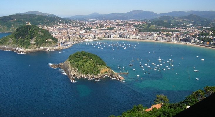 Vista de San Sebastián