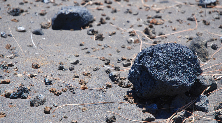 Rocas volcánicas en La Palma | Wikimedia Commons (CC BY SA 4.0)