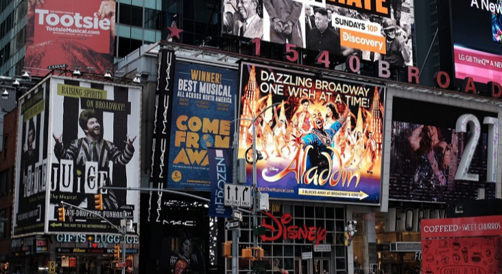 Espectáculos de Broadway en Nueva York