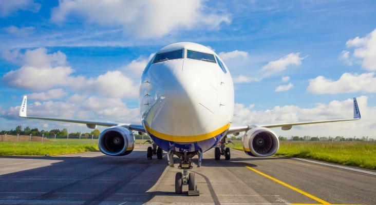 Avión de Ryanair