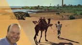 Camellos en Maspalomas 1960. Fachico Rojas