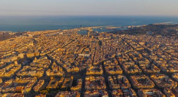 Vista aérea del centro de Barcelona | Foto: Barcelonacheckin