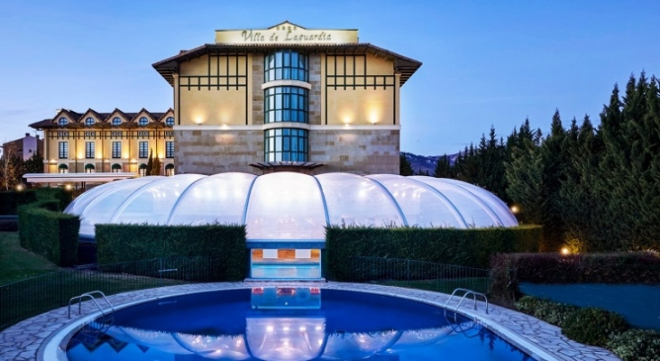 Vista del Silken Villa de Laguardia (Vitoria) | Foto: Silken Hotels