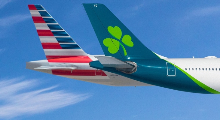 American Airlines y Air Lingus anuncian un acuerdo de vuelos con código compartido